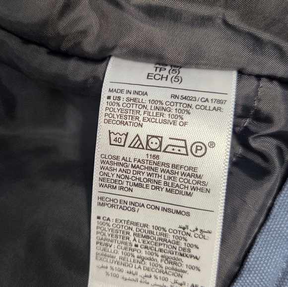 🛹 Old Navy Boys Skate Zip-Up Jacket Gray | NWT 5 - Picture 8 of 9